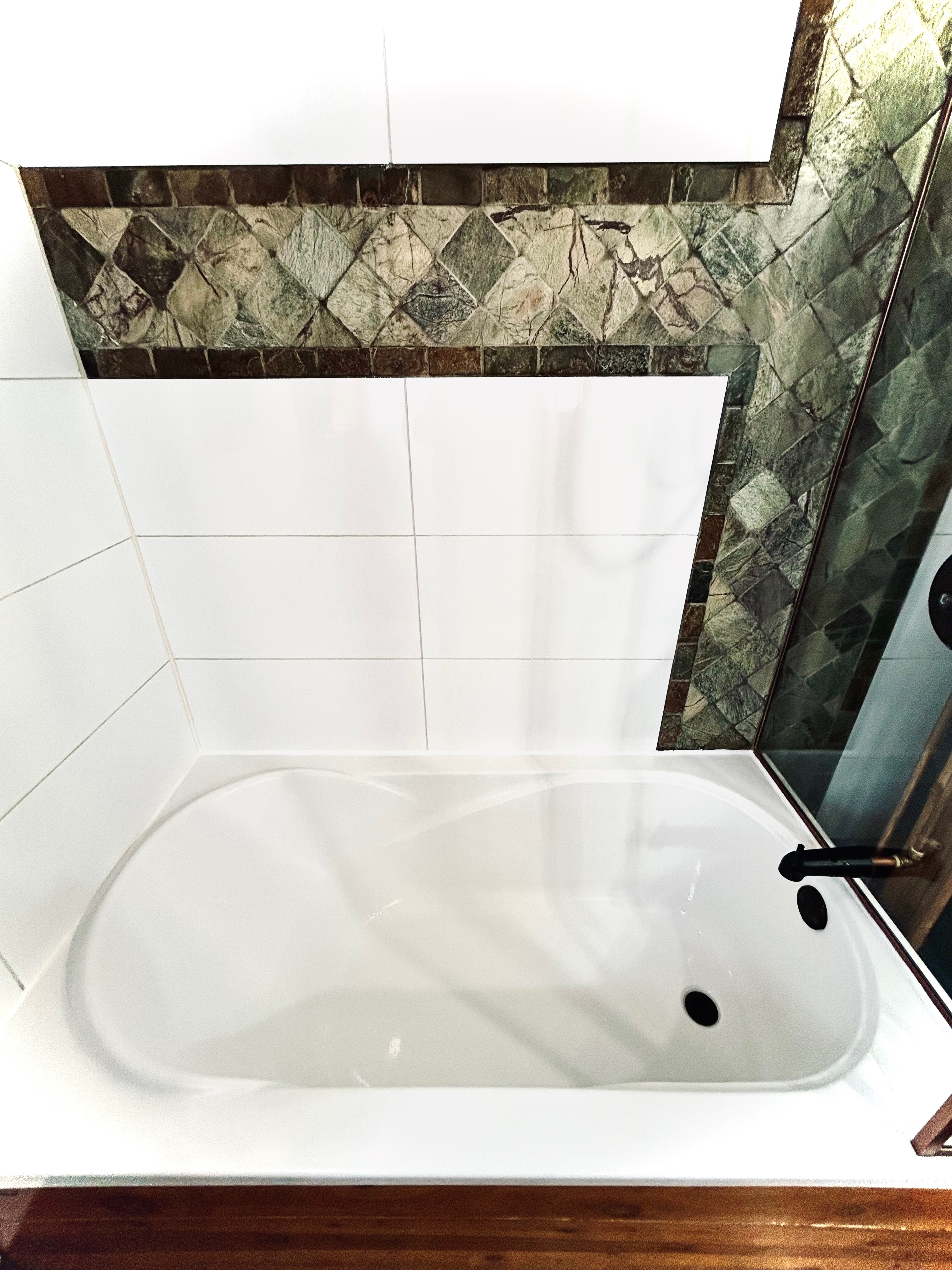 Gros plan bain impeccable